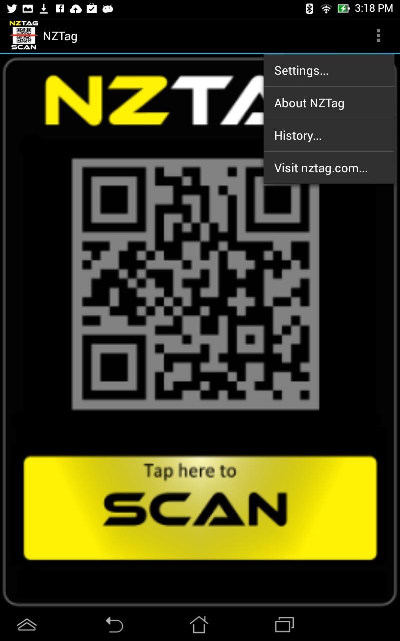 NZTag QR Code Reader