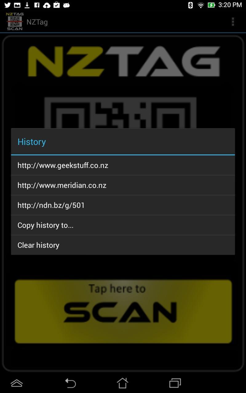 NZTag QR Code Reader