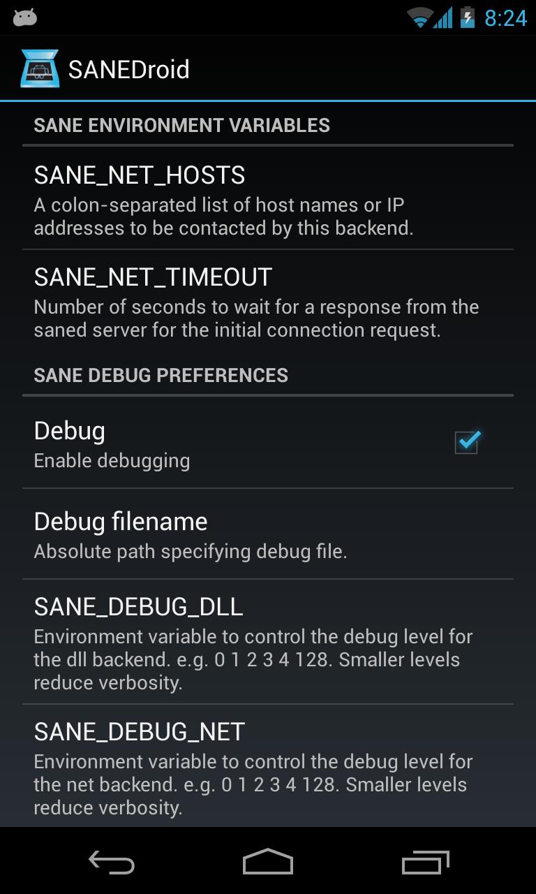 SANEDroid