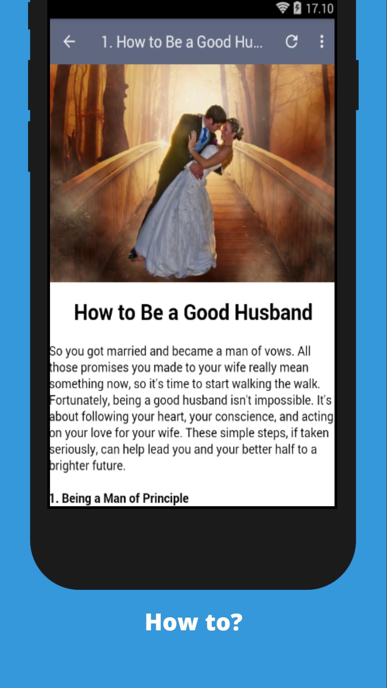 How to Be a Better Husband Steps