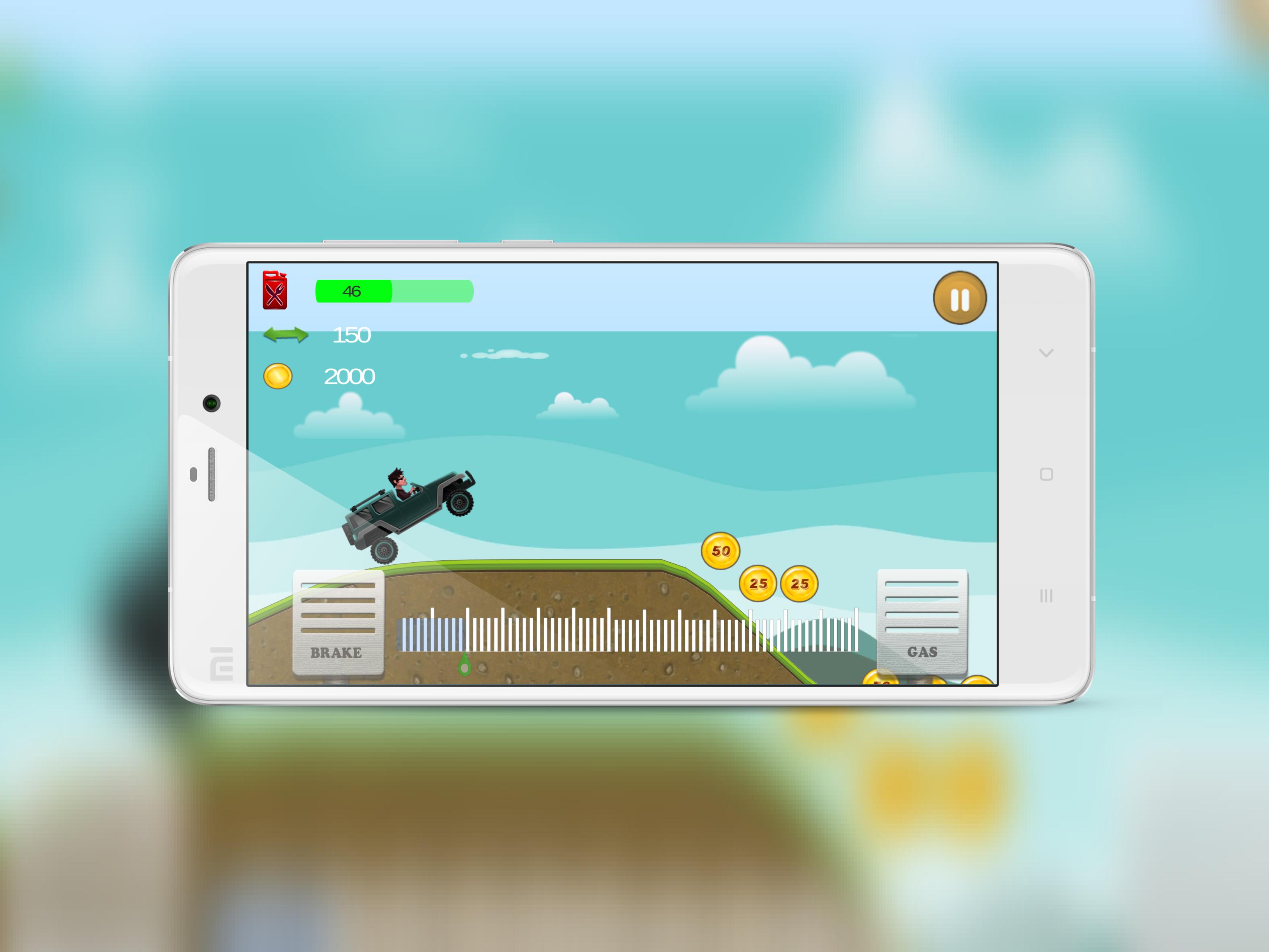 Hill Racing: Car Climb 2017