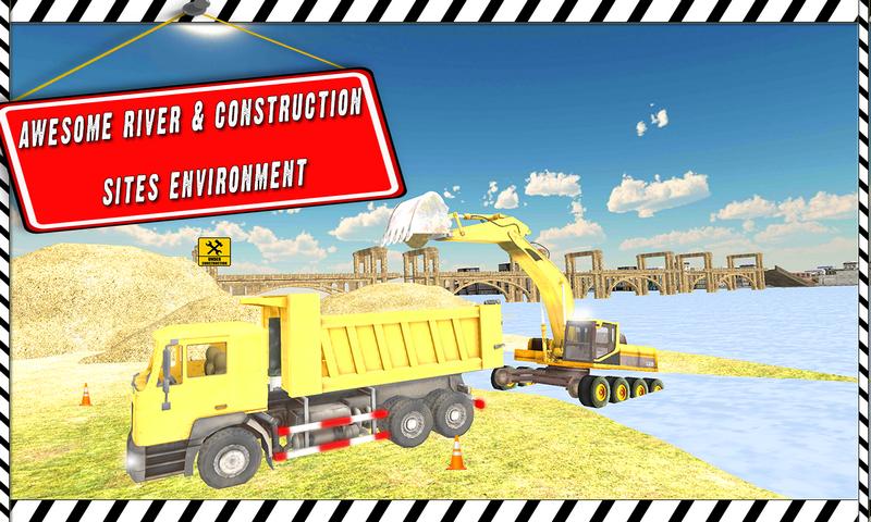 River Sand Excavator Sim