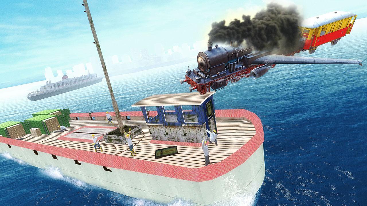 Flying Tourist Train Simulator