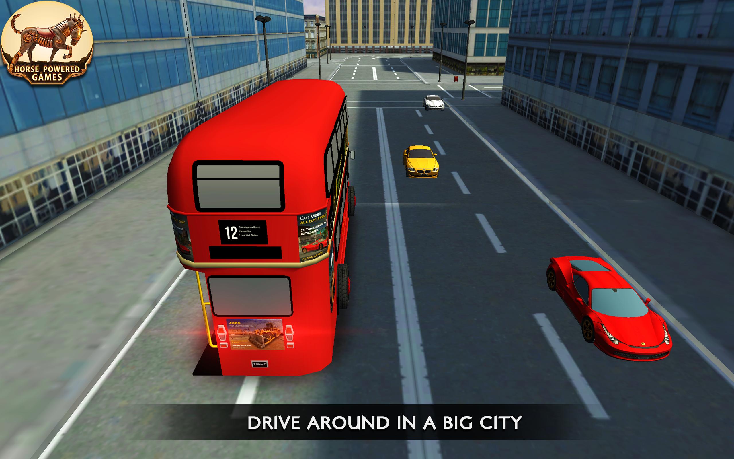 London Double Bus Parking 16