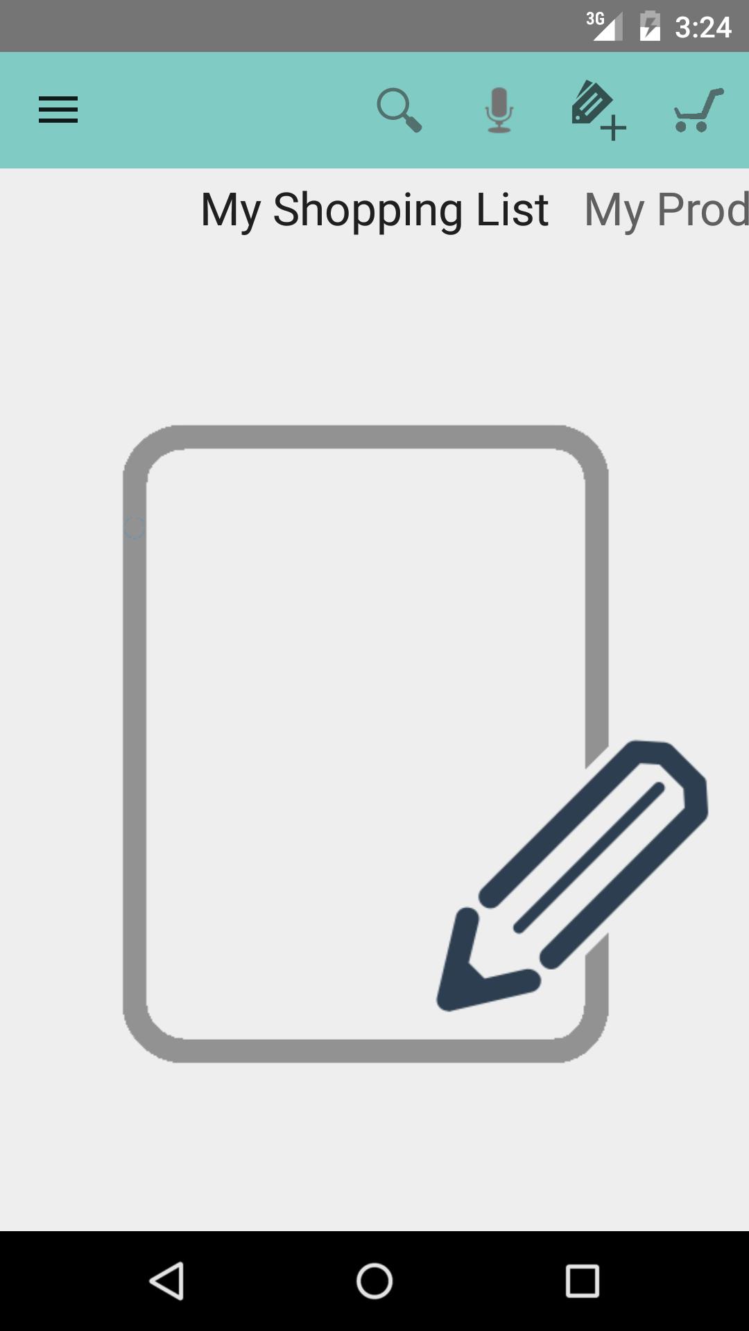 Shopping List - PlanneHrApp