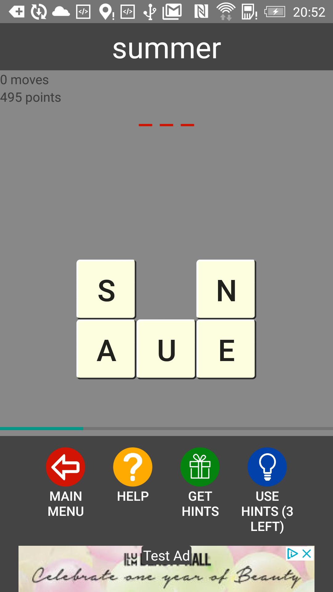 Butterfly Word - word puzzle