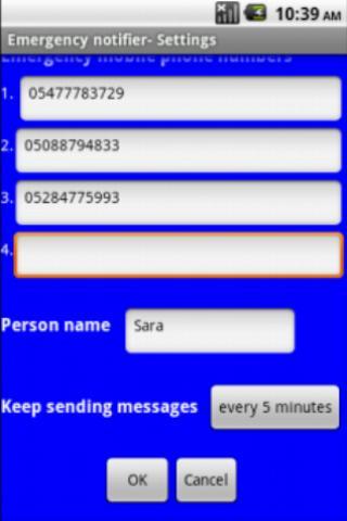 Emergency notifier free