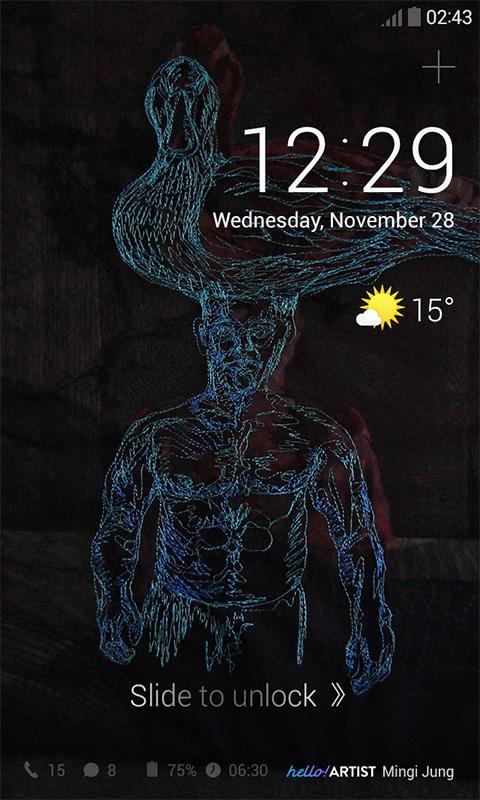 Duck and I Dodol Locker Theme