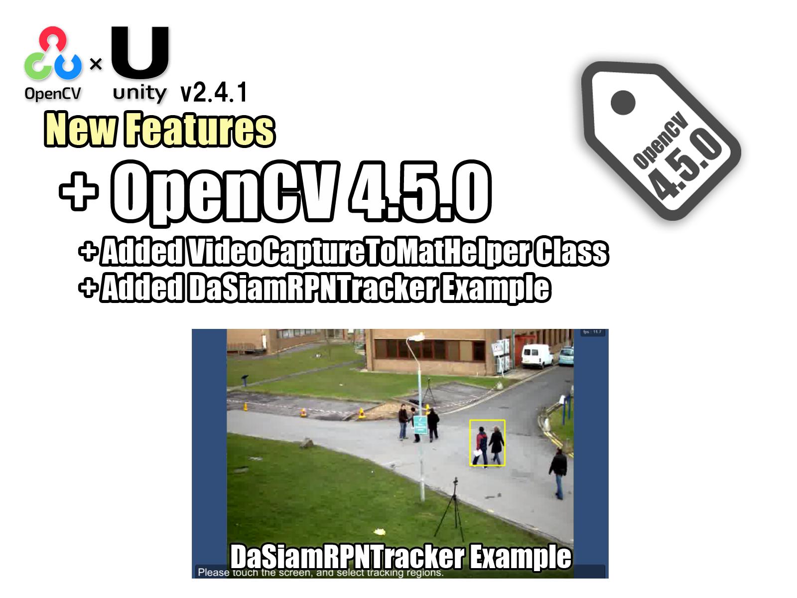 OpenCV for Unity Example