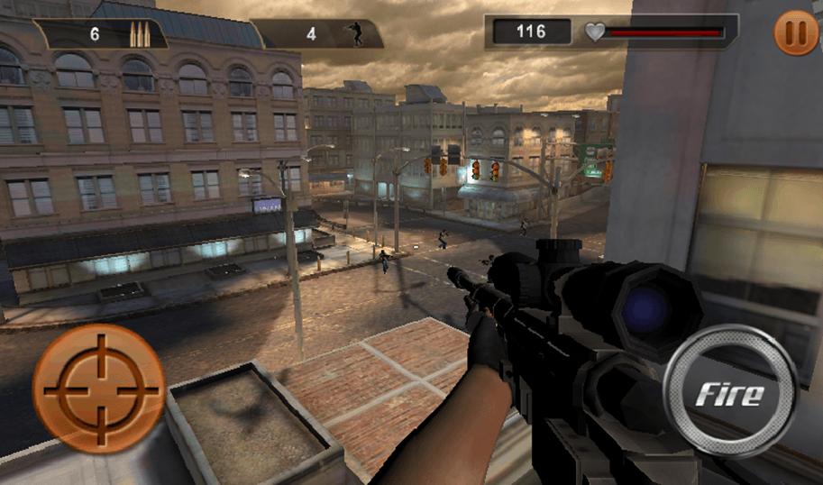 Urban City: Sniper Commando 3D