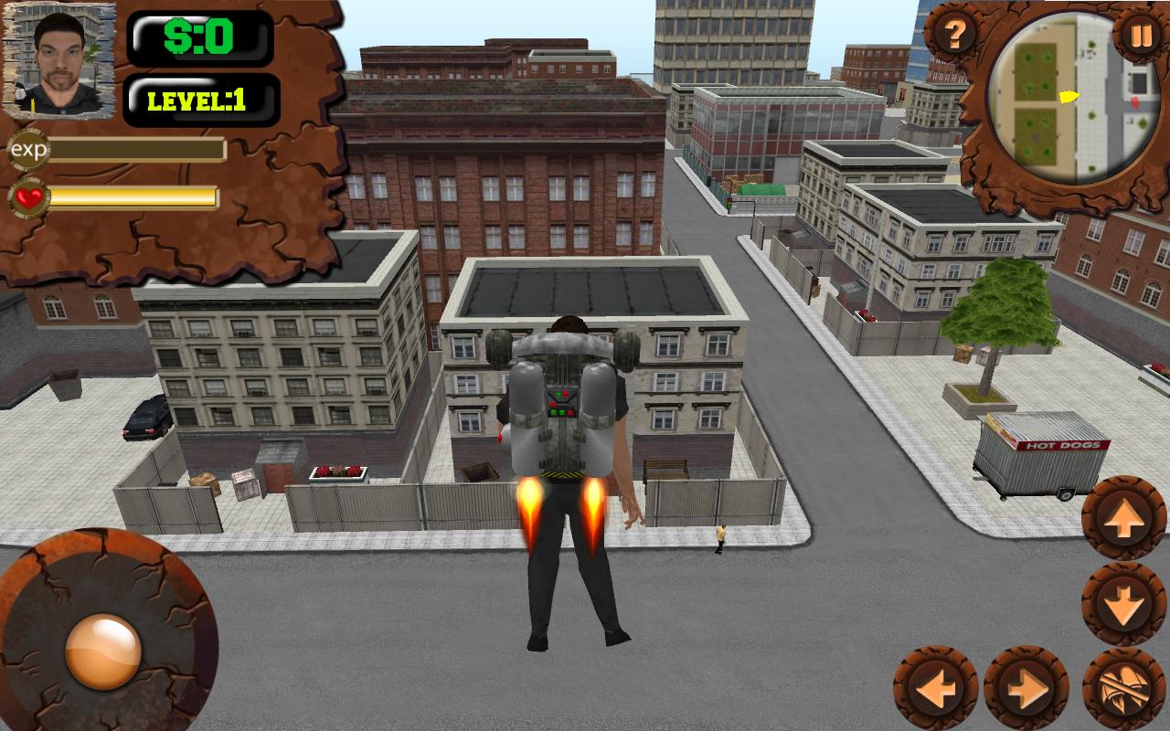 Jetpack Miami Police