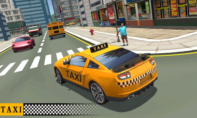 City taxi driving simulator