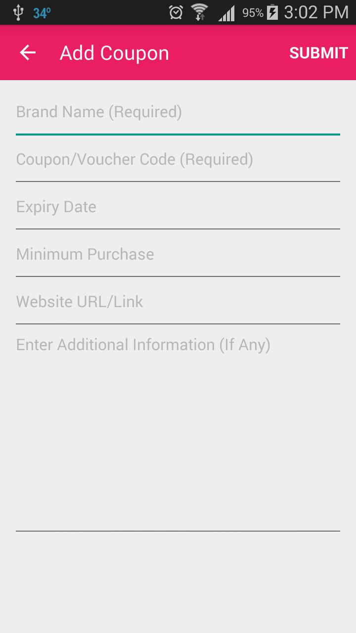 Coupner - Coupon Organizer