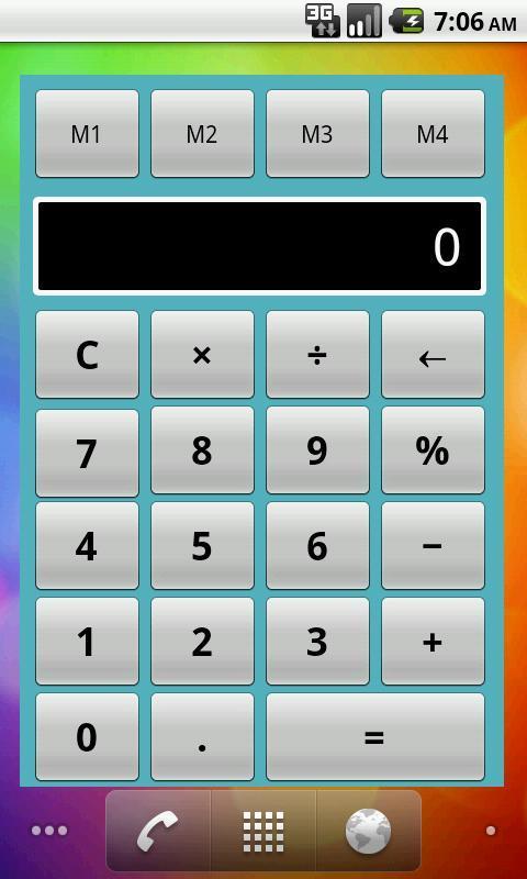 Calculator Widget Lite