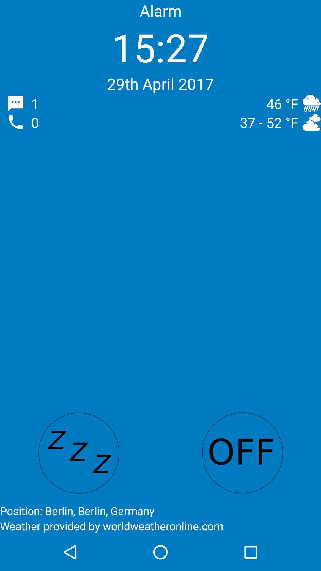 Speaking alarm clock