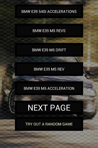 Engine sounds of E39 M5 540i