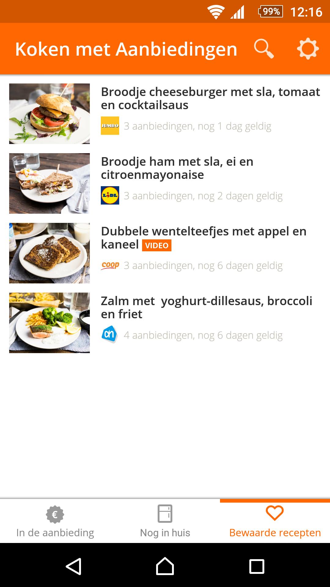 Koken met Aanbiedingen