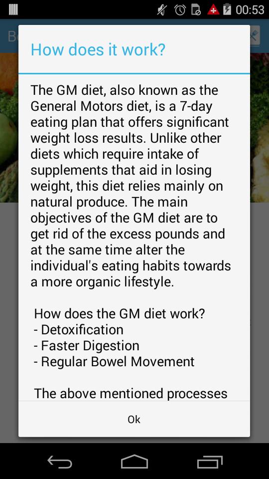 Best GM Diet - Weight Loss