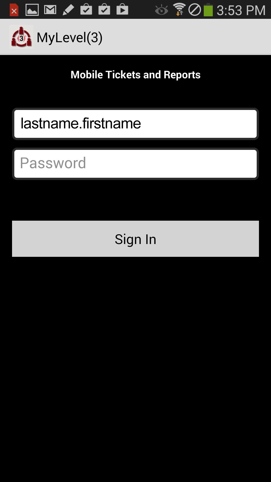 Level 3 Employee Mobile