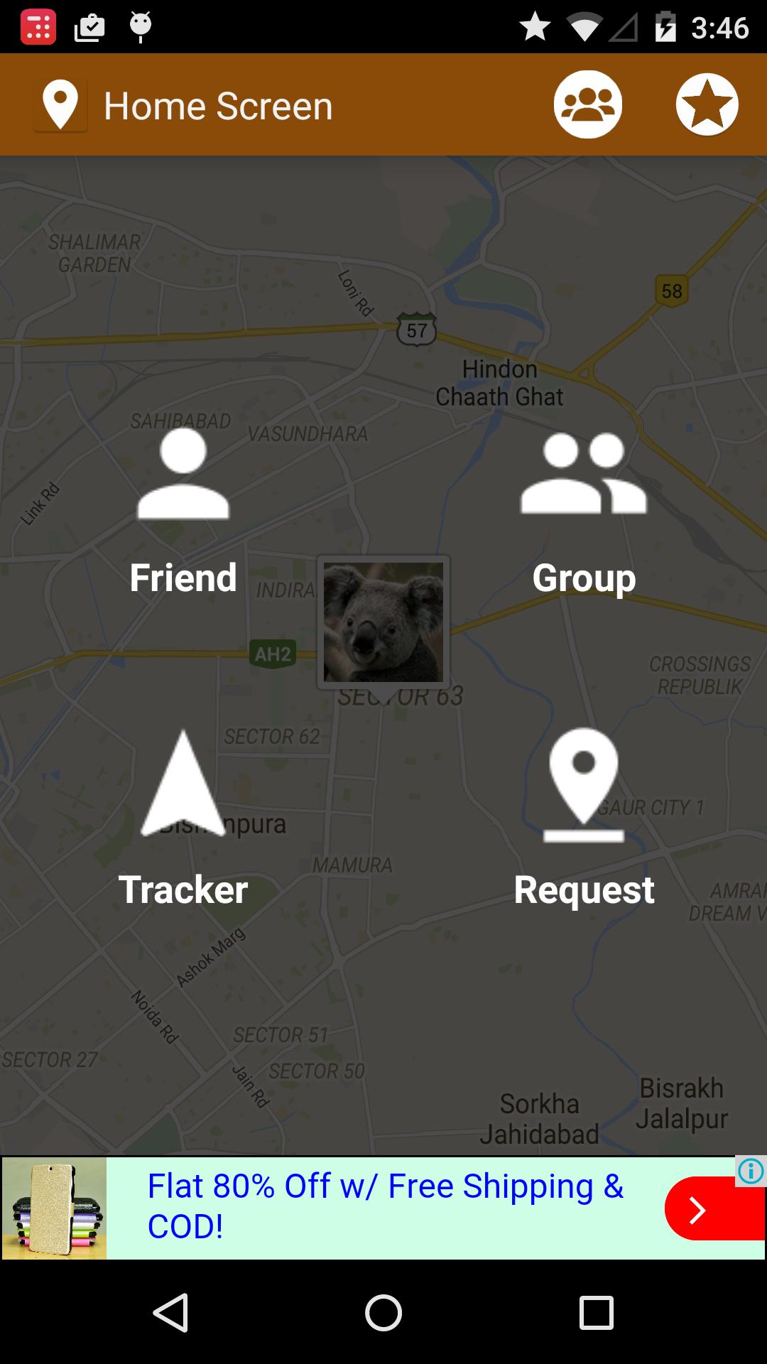 Friend Location Finder!
