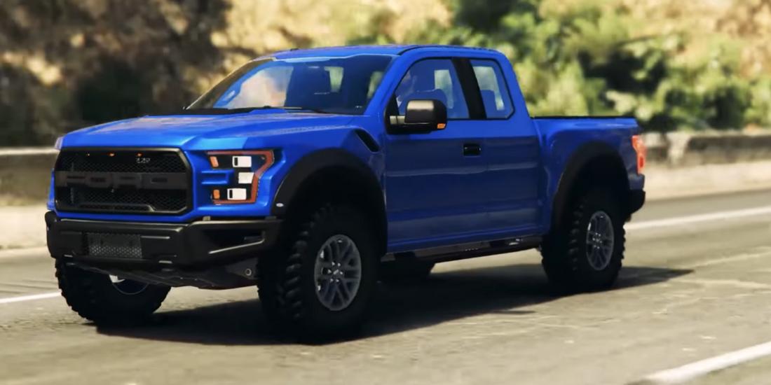 Raptor Driving Ford 3D