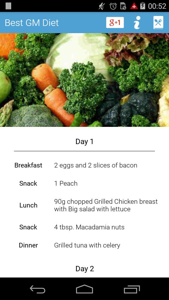 Best GM Diet - Weight Loss