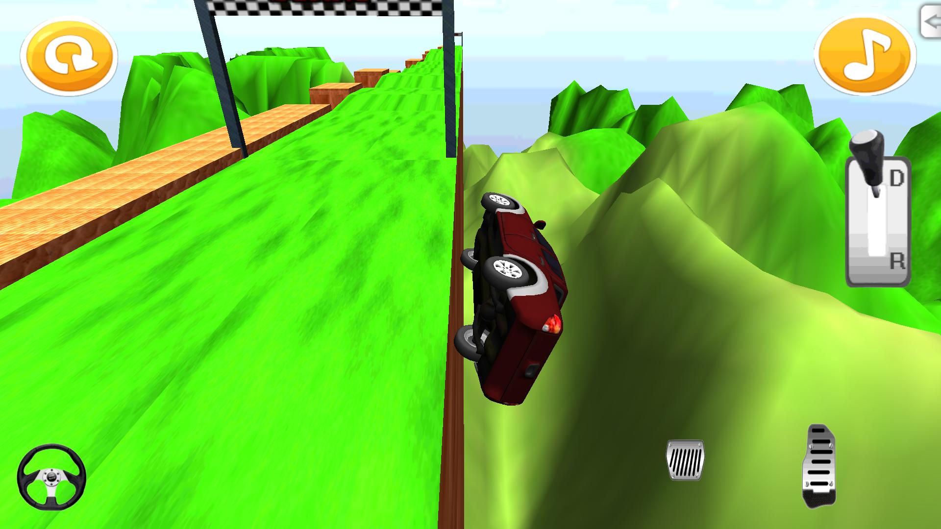 Real Hill Climb Racing Car