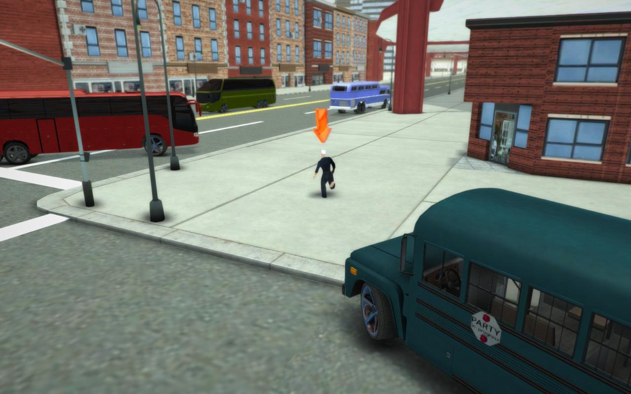 Commercial Bus vs Mafia Driver