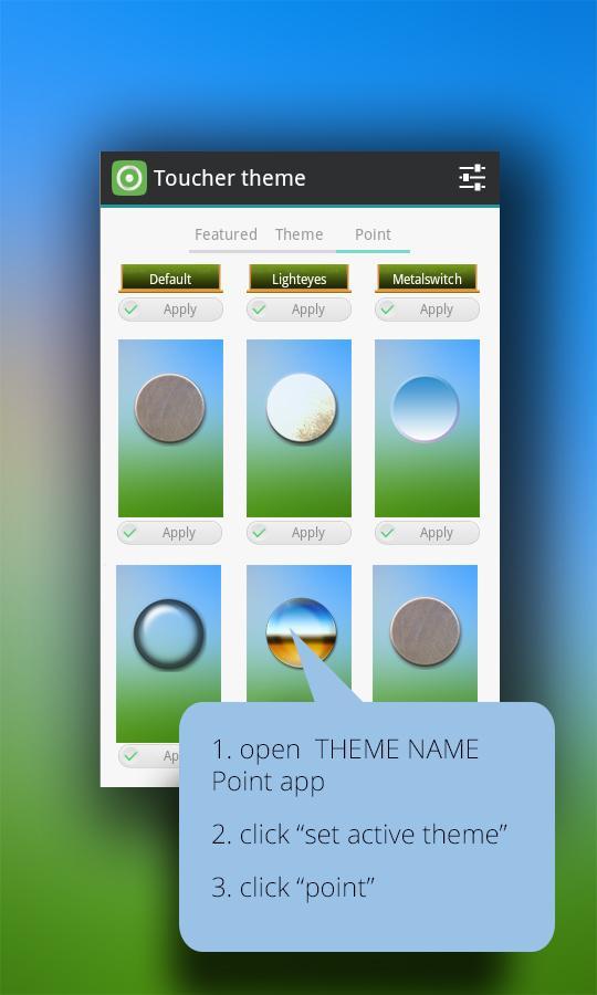 Pink Bubble Toucher Point