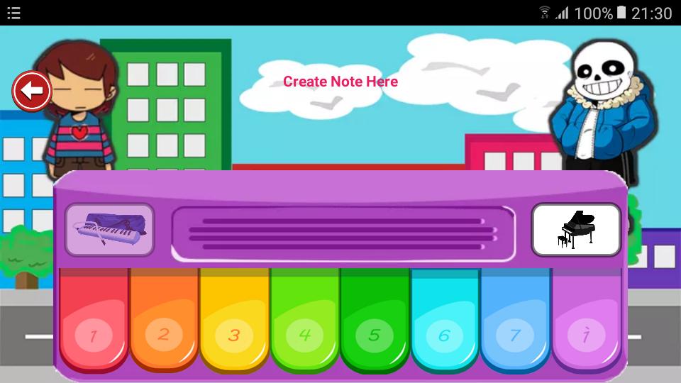 Piano Mini Undertale - Pianika Undertale