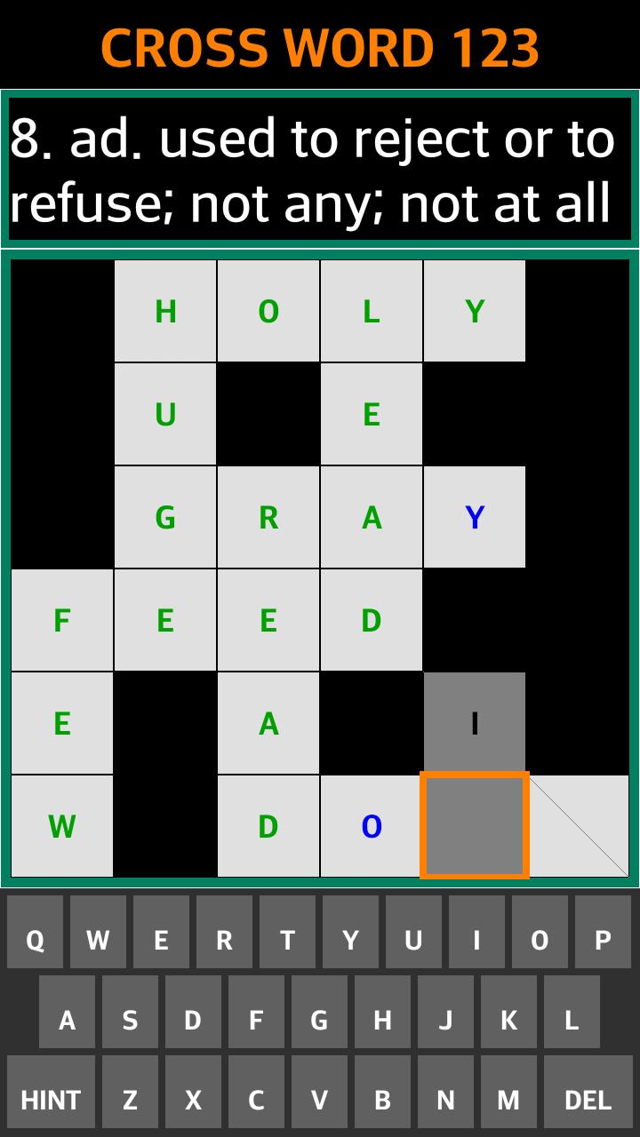 Fun with Crossword
