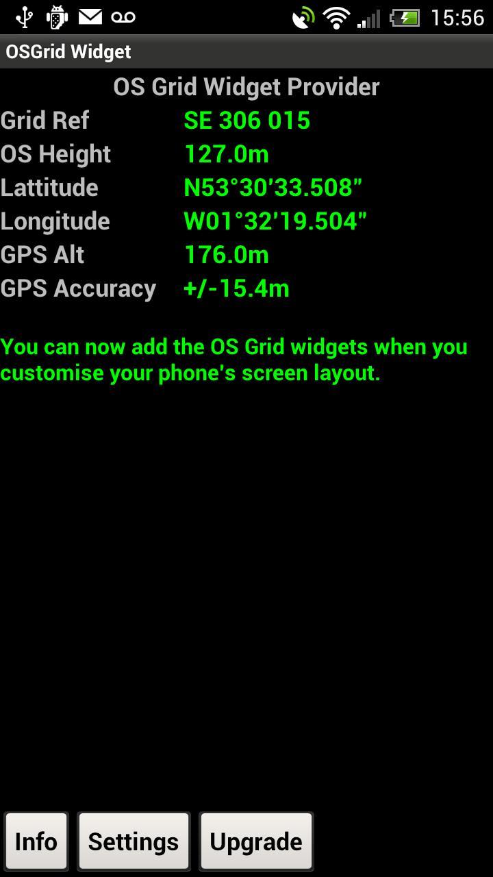 UK Grid Reference Widget