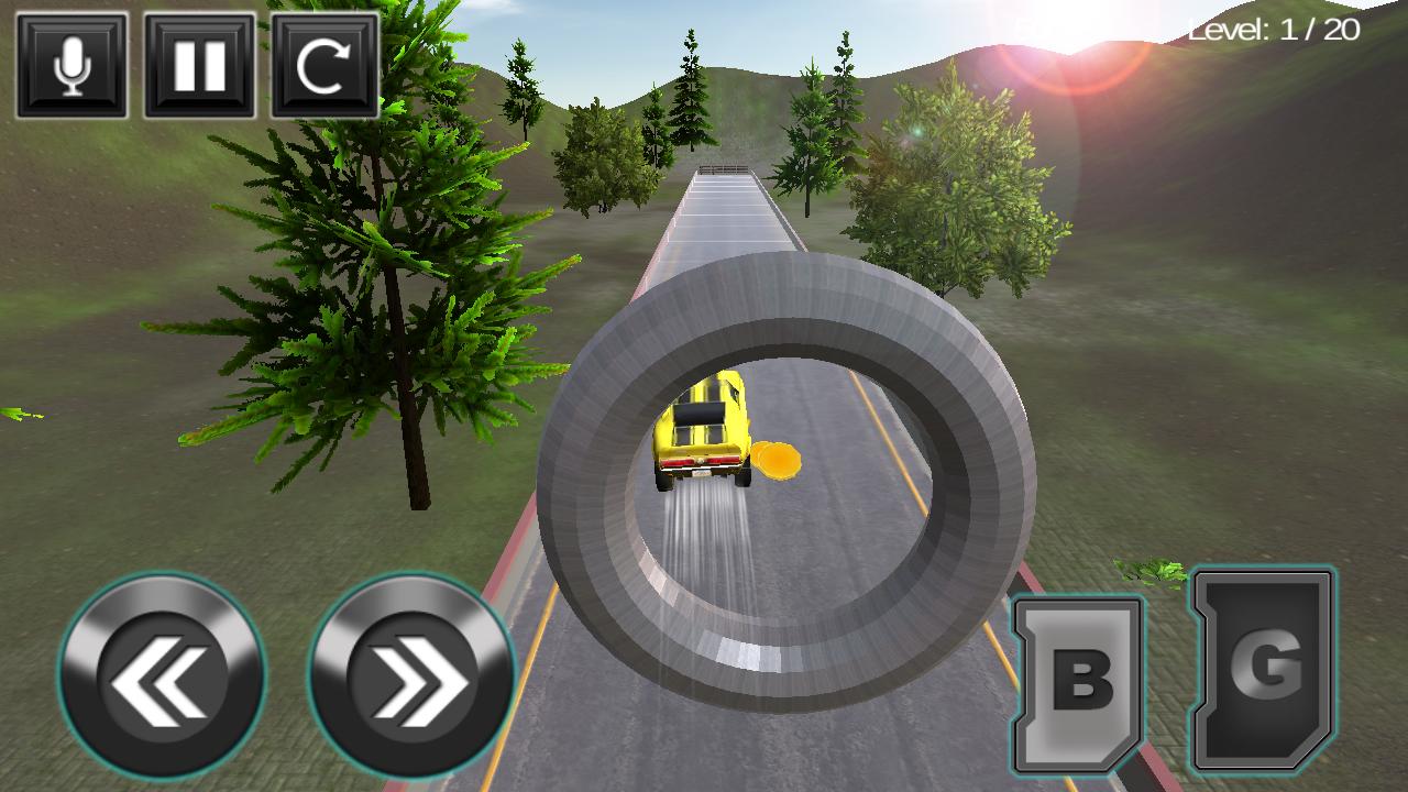 sports car stunt racing 3D