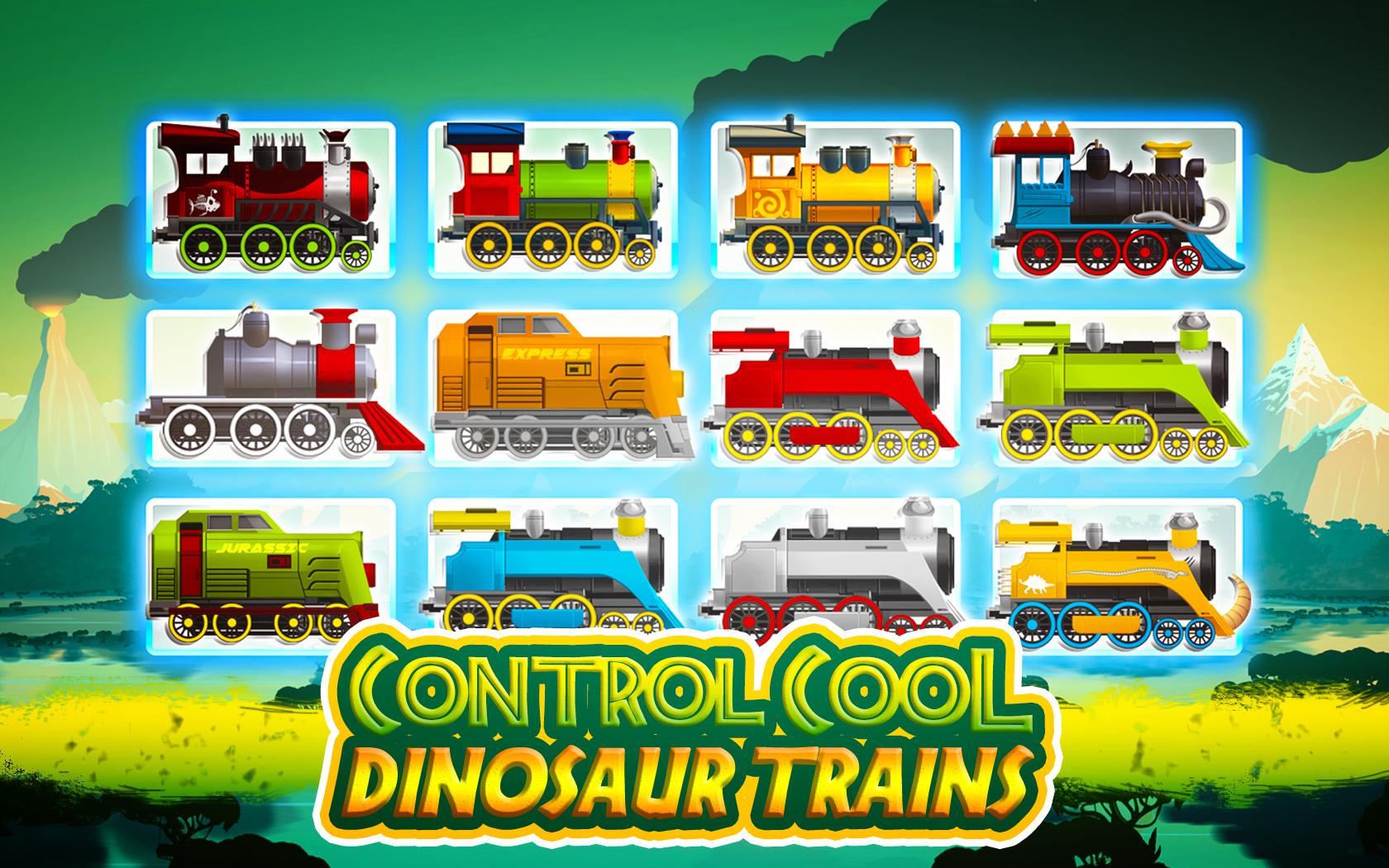Fun Kids Train 2: Dinosaur Park Race