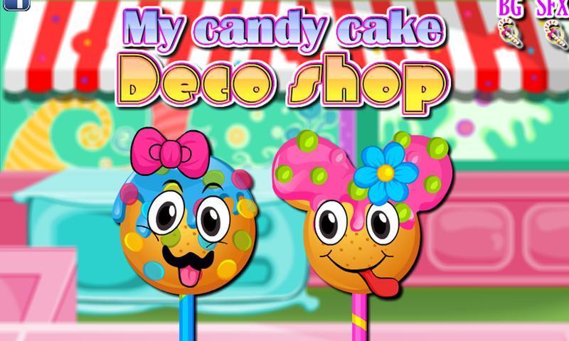 Candy cake pop decoration shop