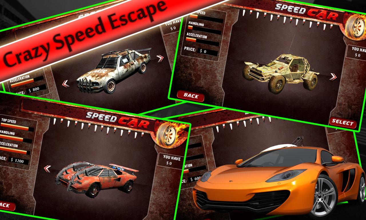 Crazy Speed Escape Mania
