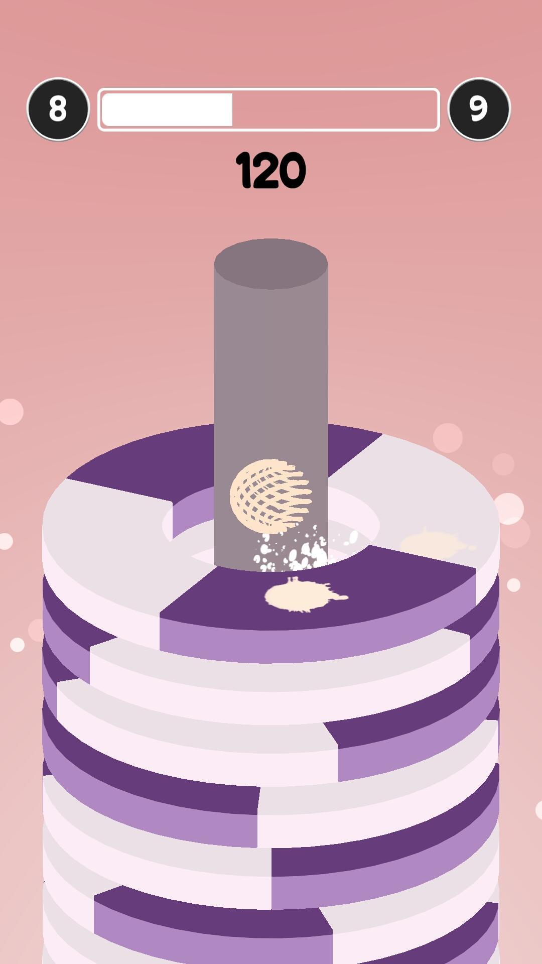 Helix Hoop Ball : Color Smash Game