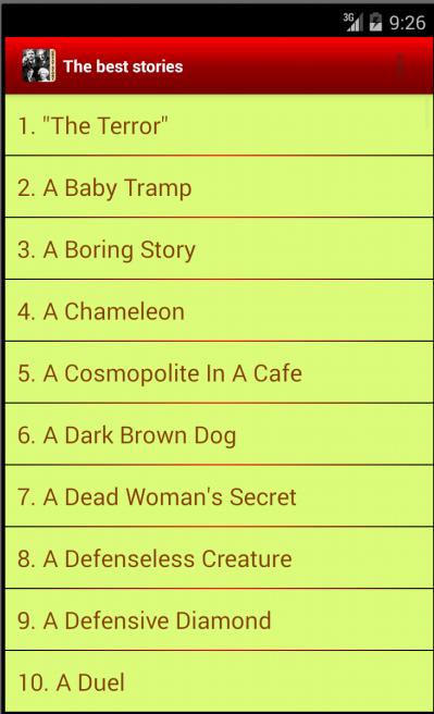 The Greatest Short Stories