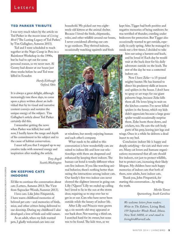 Living Bird Magazine