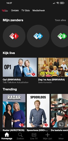 TriNed TV App