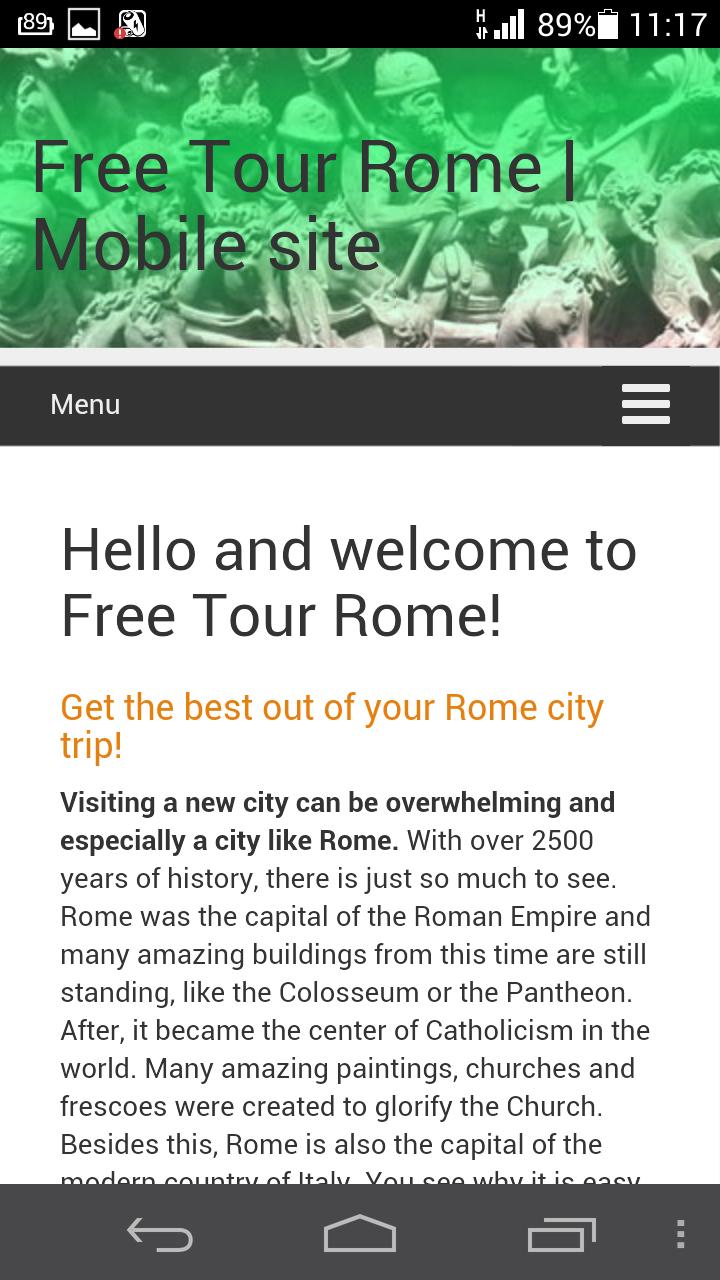 Free Tour Rome