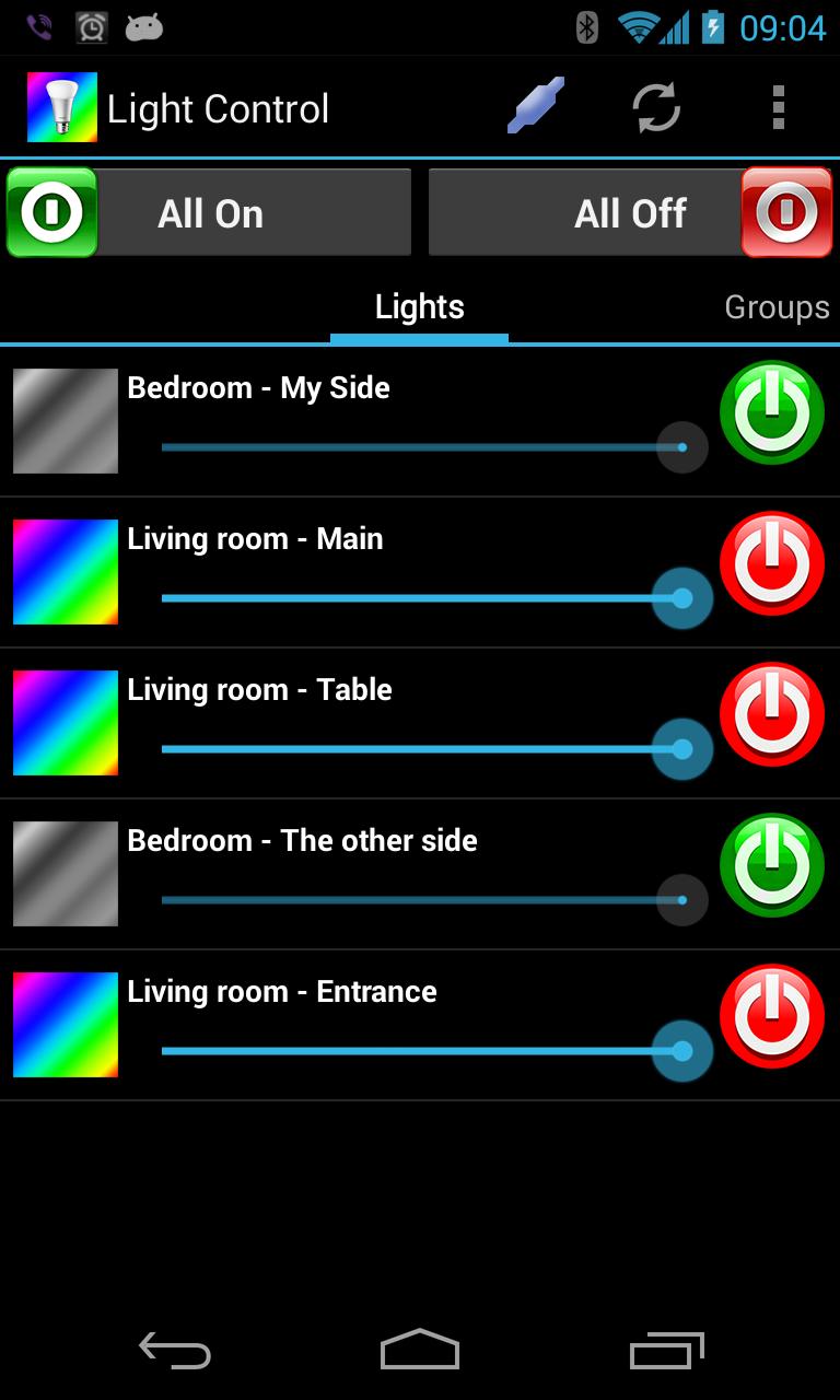 LightControl (for Philips Hue)