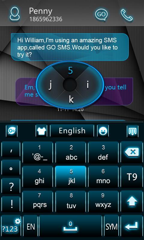 GO Keyboard Coolight Theme