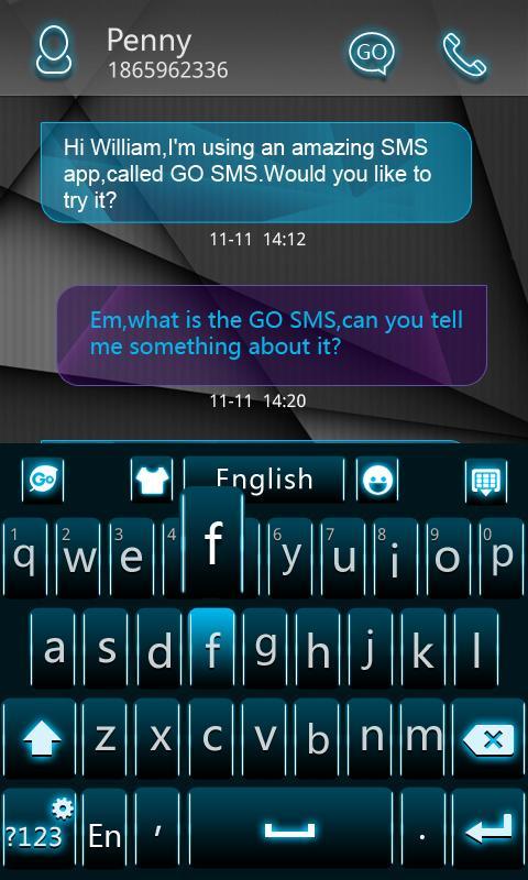 GO Keyboard Coolight Theme