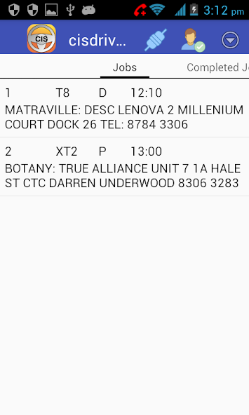 cisdriver3 for Direct Couriers