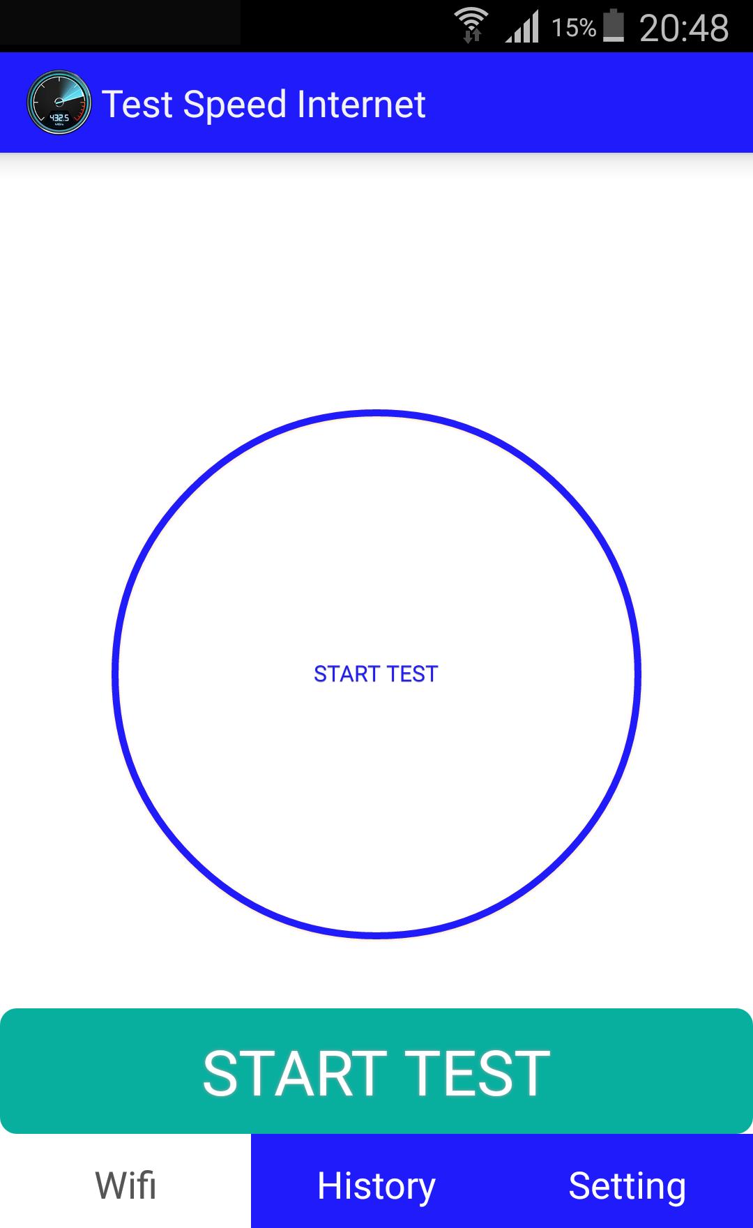 Test Speed Internet 3G,4G,Wifi