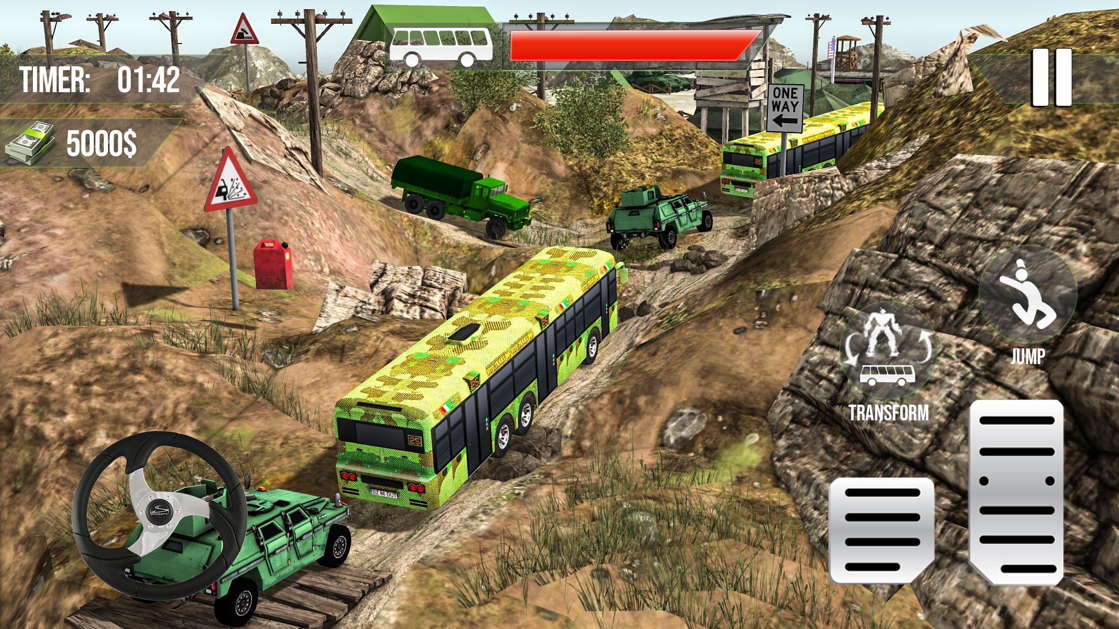 US Army Soldier Transport Bus Duty Driver 2020