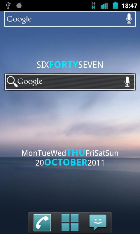 Tiwiz ICS Search Bar