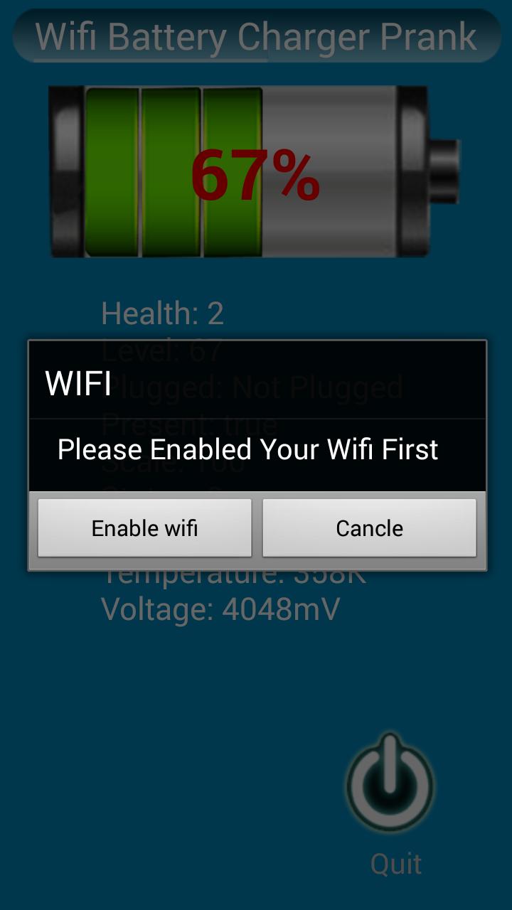 Wifi Battery Charger Prank