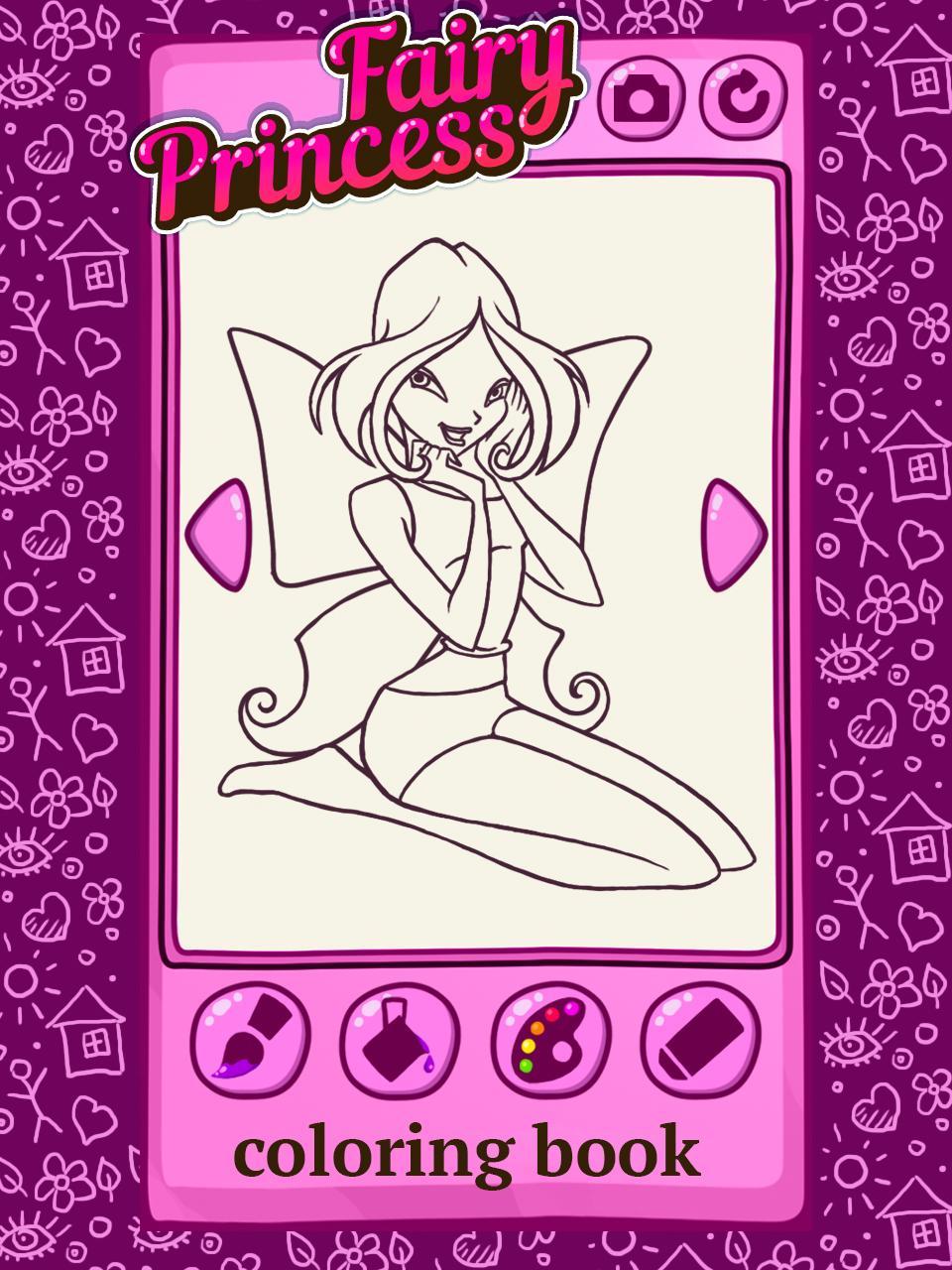 Fairy Princess Coloring Book